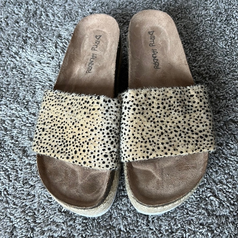 Dirty Laundry Slide On Sandals